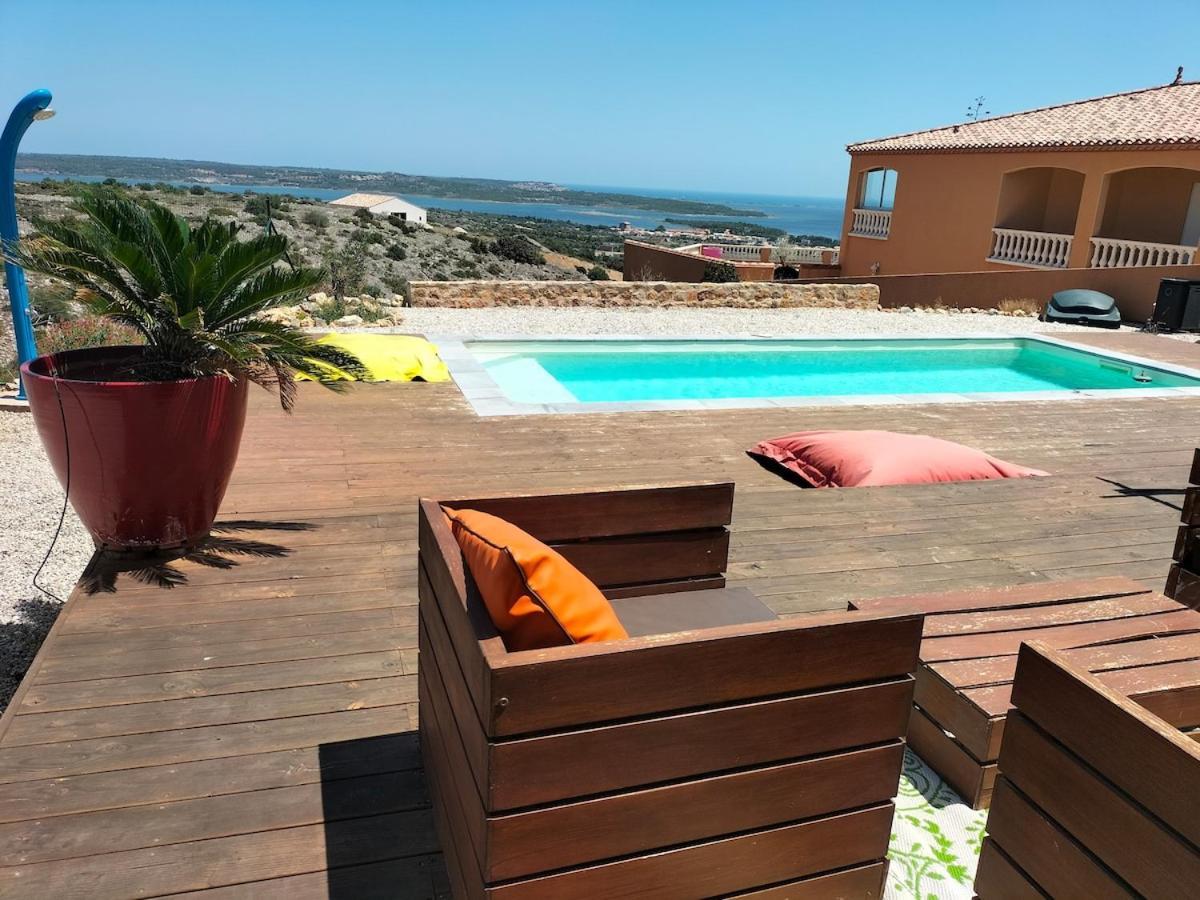 Maison Avec Vue Sur La Mer Et Avec Piscine A Fitou Екстериор снимка